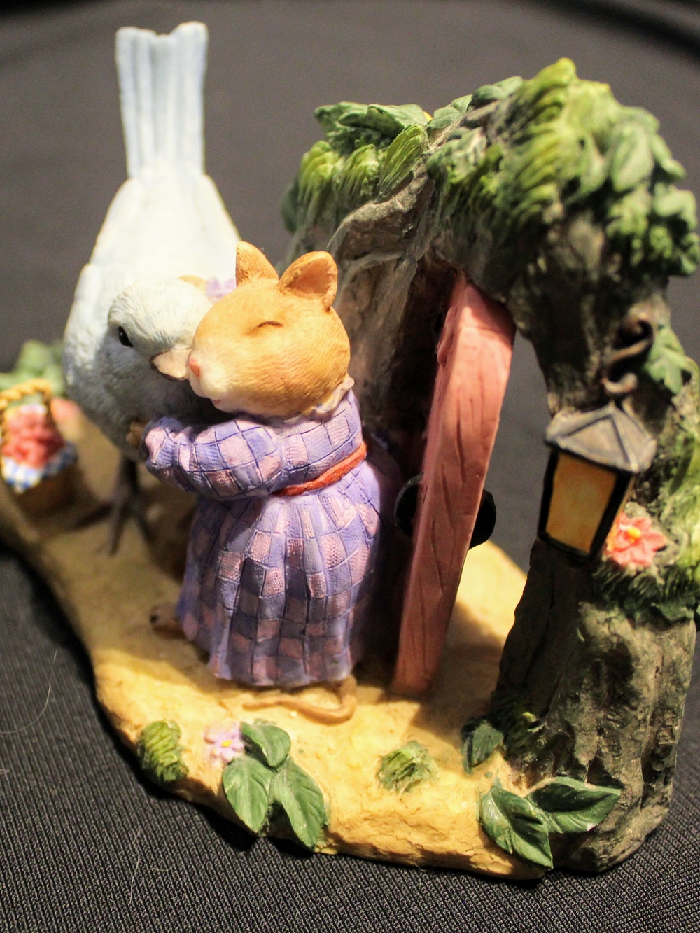 Holly Pond Hill- Lavender Dress Mouse Decorative Ornament